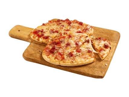 Holzofenpinsa Tomate Mozzarella