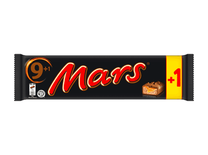Mars 9+1 gratis (Aktion nur in der Deutschschweiz und im Tessin gültig)
